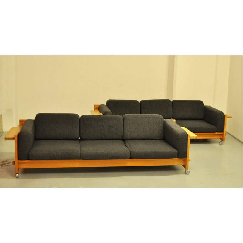 Set of 2 vintage sofas by Yngve Ekstrom for Swedese, 1968s