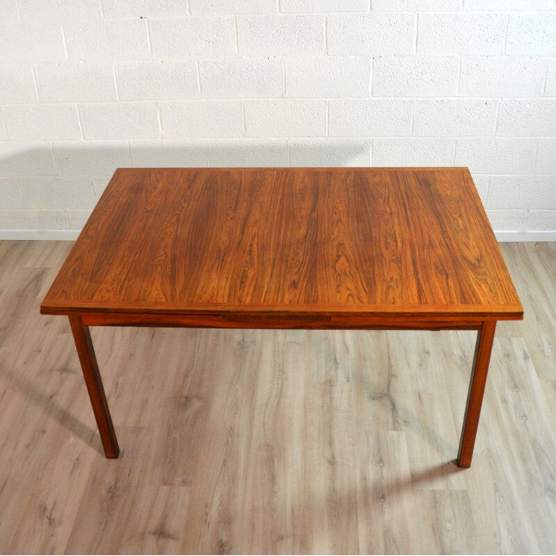 Vintage rosewood dining table by Troeds, Sweden, 1960s