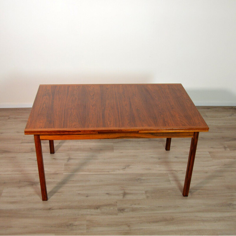 Vintage rosewood dining table by Troeds, Sweden, 1960s