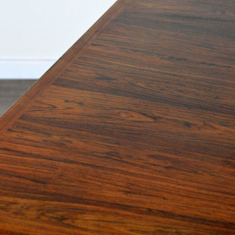 Vintage rosewood dining table by Troeds, Sweden, 1960s