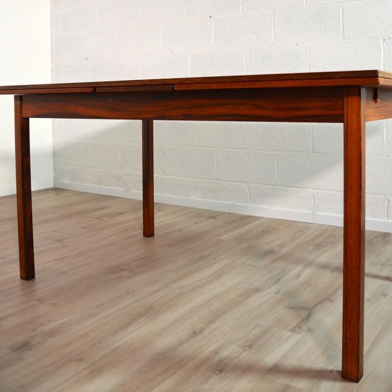 Vintage rosewood dining table by Troeds, Sweden, 1960s