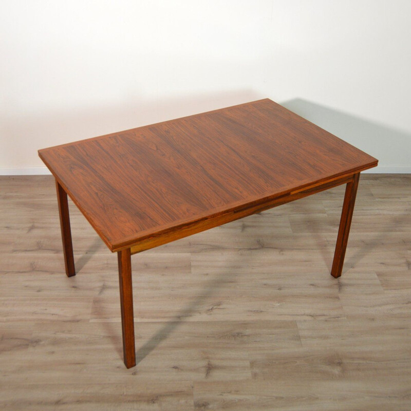 Vintage rosewood dining table by Troeds, Sweden, 1960s