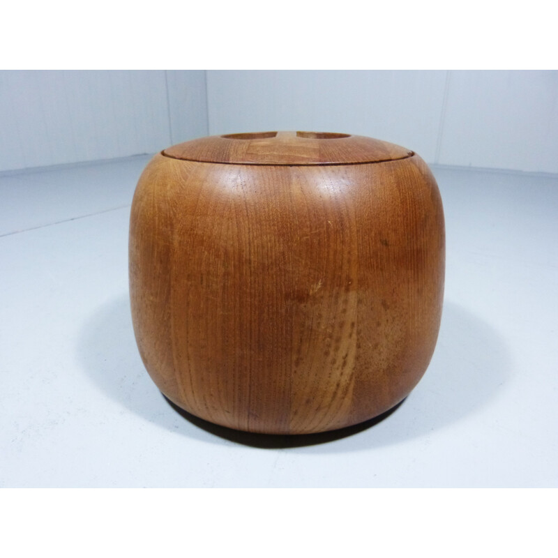 Dansk ice bucket in Teak, Jens QUISTGAARD - 1960s