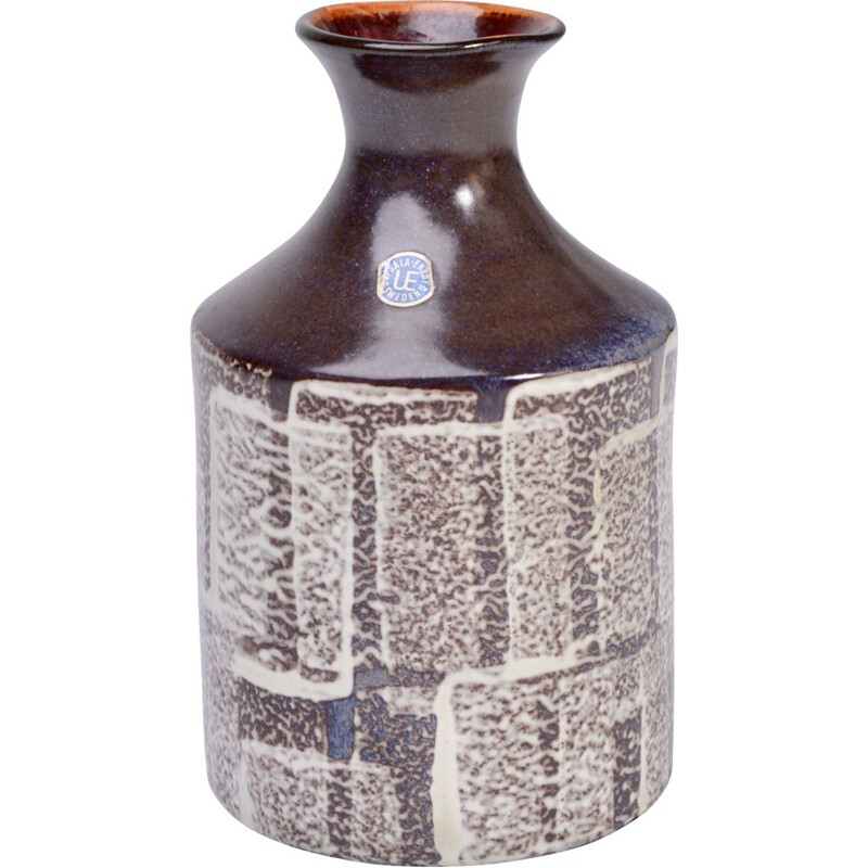 Vase en céramique vintage par Mari Simulsson pour Upsala Ekeby 1960