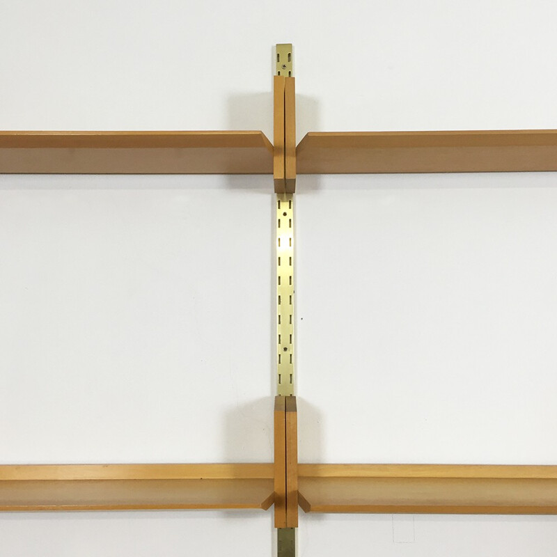 WK Mobel WK192 shelving system in elm, Dieter REINHOLD - 1960s