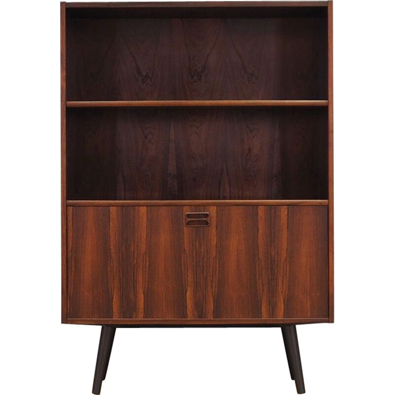 Vintage rosewood bookcase by Niels J. Thorso, Denmark, 1960-70s