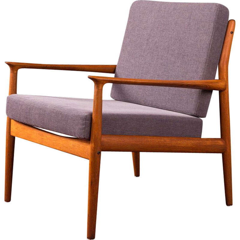 Vintage armchair by Grete Jalk for Glostrup, 1960s