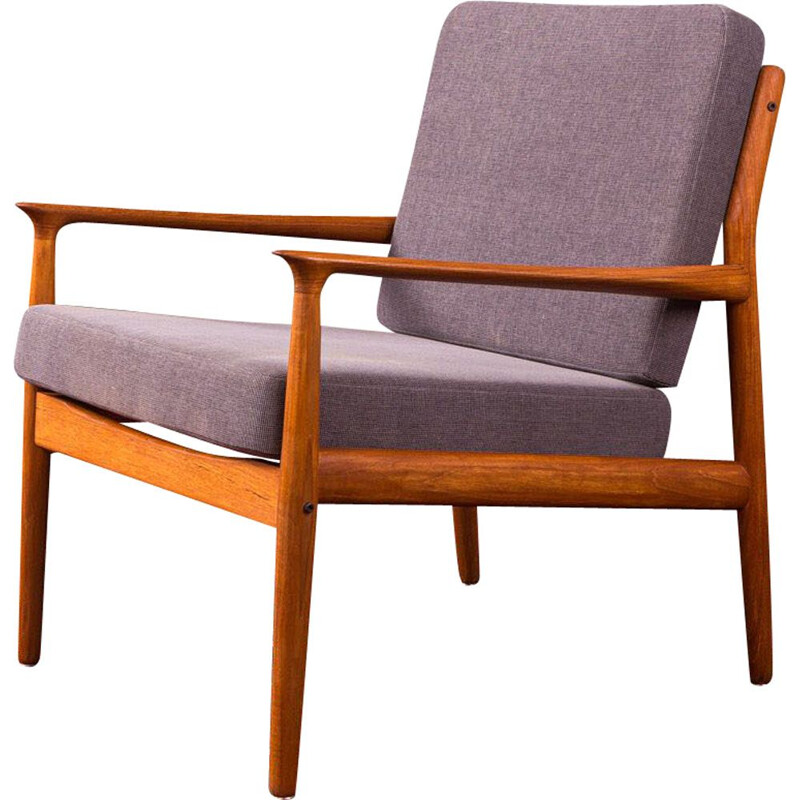 Paire de fauteuils vintage scandinaves GE 290, 1950