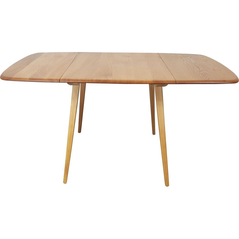 Vintage drop leaf dining table by Lucian Ercolani for Ercol, 1960s