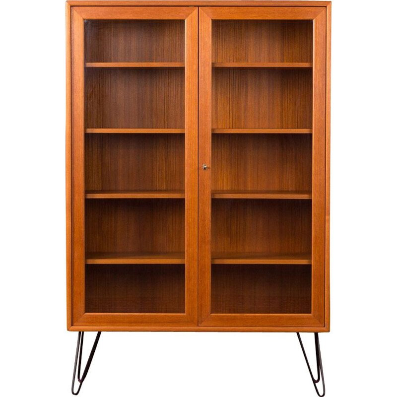 Vintage teak showcase by WK Möbel, Germany, 1950s