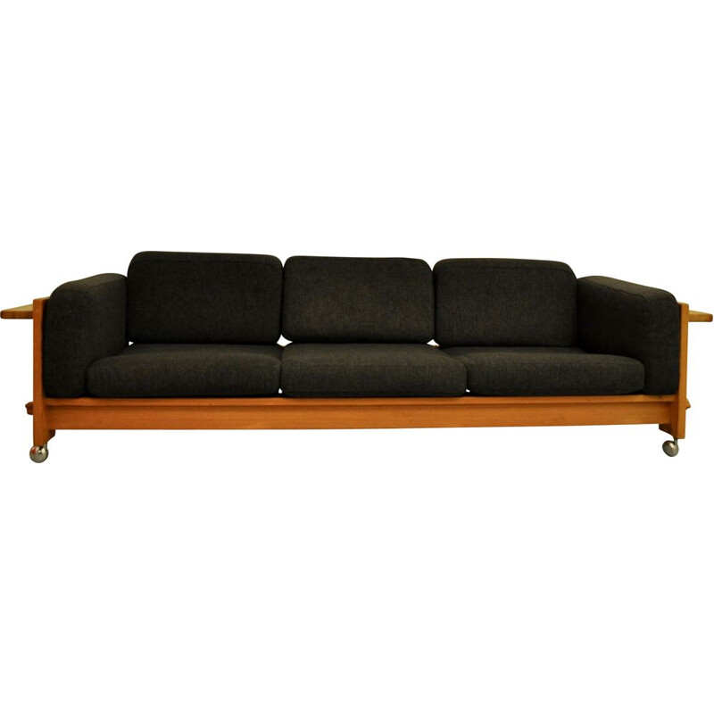 Vintage pine sofa by Yngve Ekstrom for Swedese, 1958s