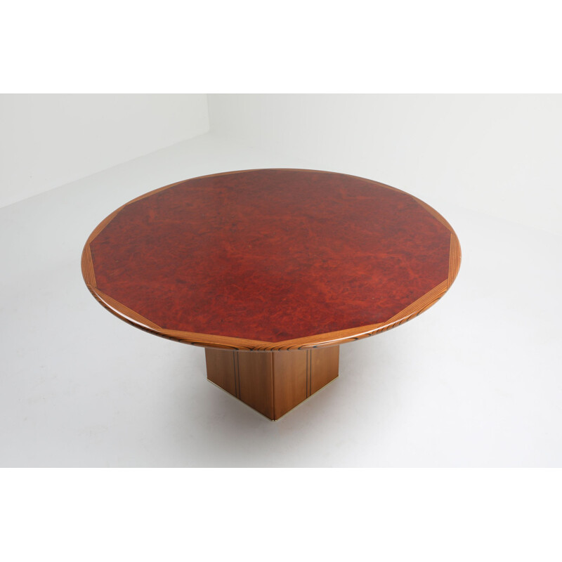 Vintage Artona "Africa" dining table by Afra and Tobia Scarpa, 1970