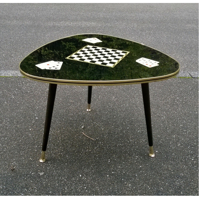 Vintage tripod table, 1960
