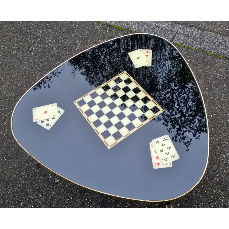 Vintage tripod table, 1960