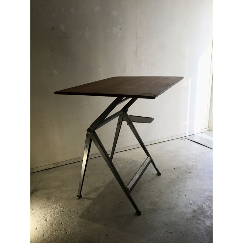 Vintage worktable by Friso Kramer for Ahrend De Cirkel, 1970s