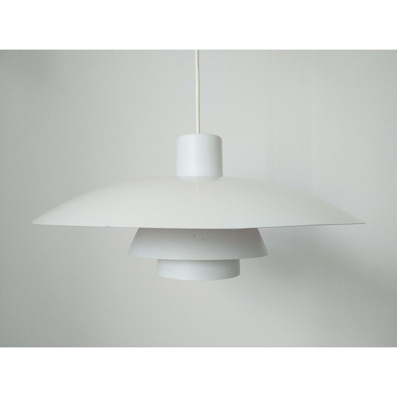 Suspension vintage Louis Poulsen PH 43, design Poul Henningsen, Danemark, 1960