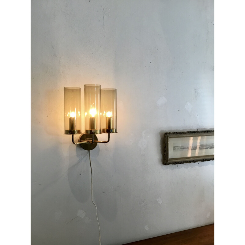 Vintage wall lamp by Hans-Agne Jakobsson, 1950s