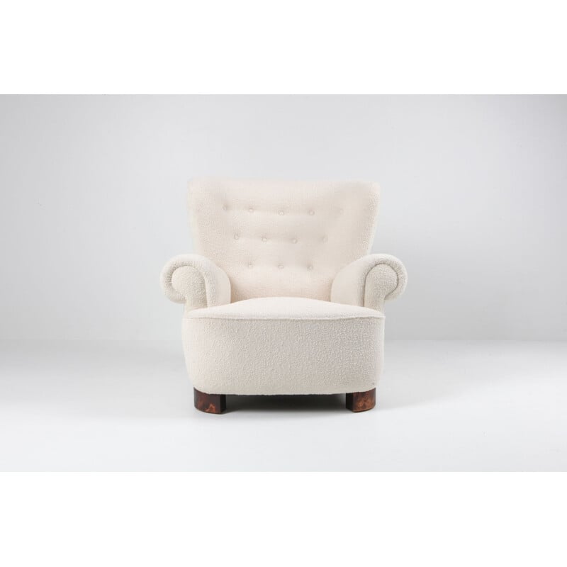 Vintage armchair in the style of Flemming Lassen, 1960s