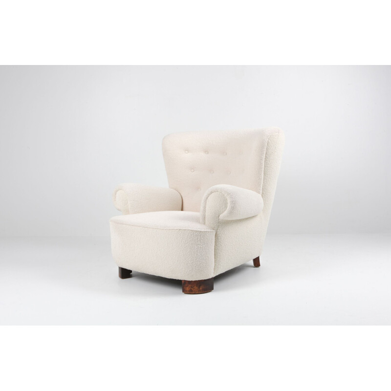 Vintage armchair in the style of Flemming Lassen, 1960s