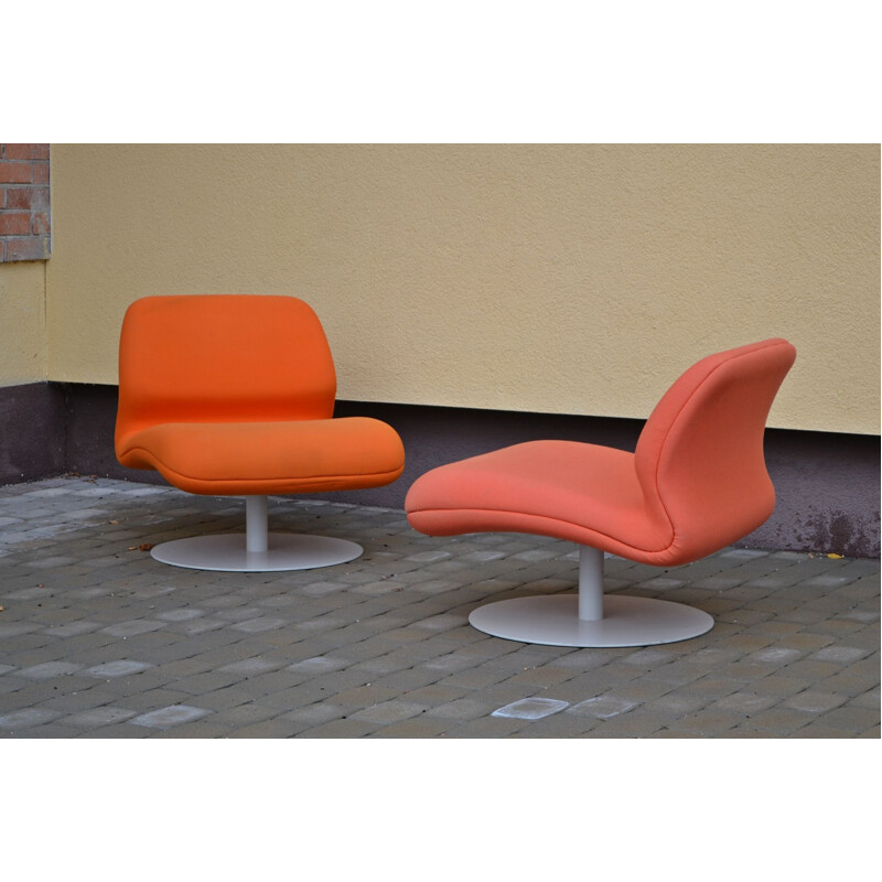Set of 2 vintage armchairs model Attitude by Morten Voss for Fritz Hansen, 2007
