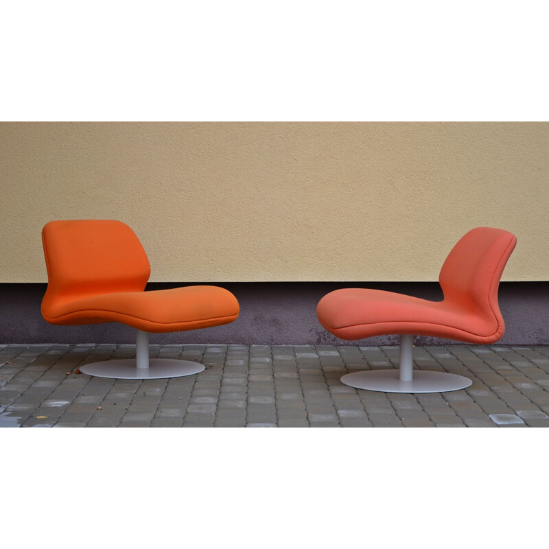 Set of 2 vintage armchairs model Attitude by Morten Voss for Fritz Hansen, 2007
