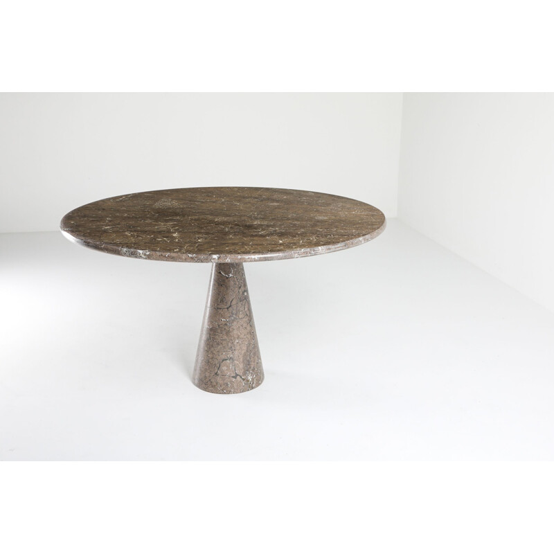 Vintage "Eros" marble dining table by Angelo Mangiarotti, 1971
