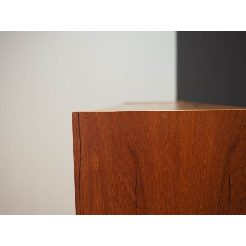 Vintage teak bookcase, Denmark, 1970s