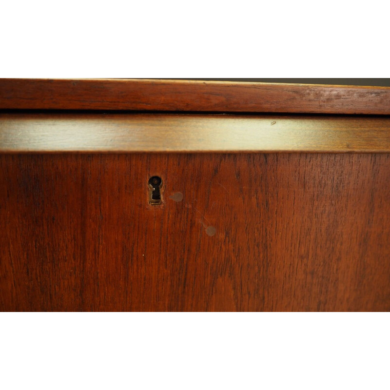 Vintage teak chest of drawers with scandinavian style, 1960-70s