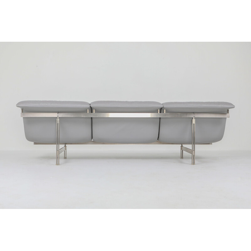 Vintage "Wave" sofa by Giovanni Offredi for Saporiti, 1974