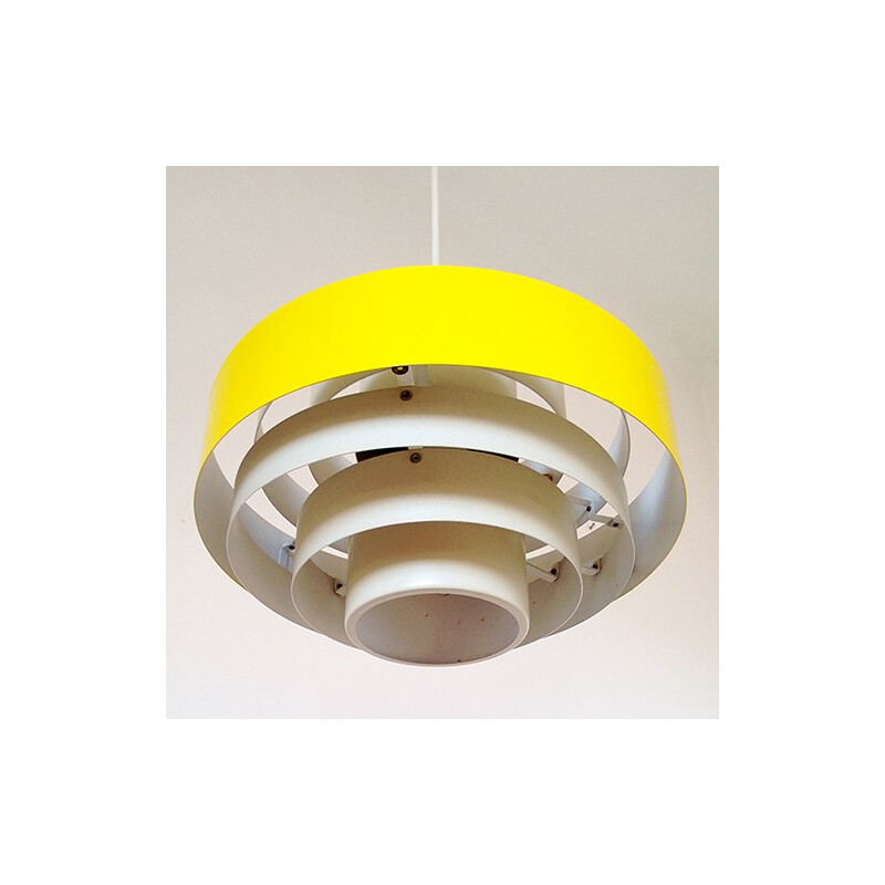 Fog & Morup Ultra hanging light in metal, Jo HAMMERBORG - 1960s