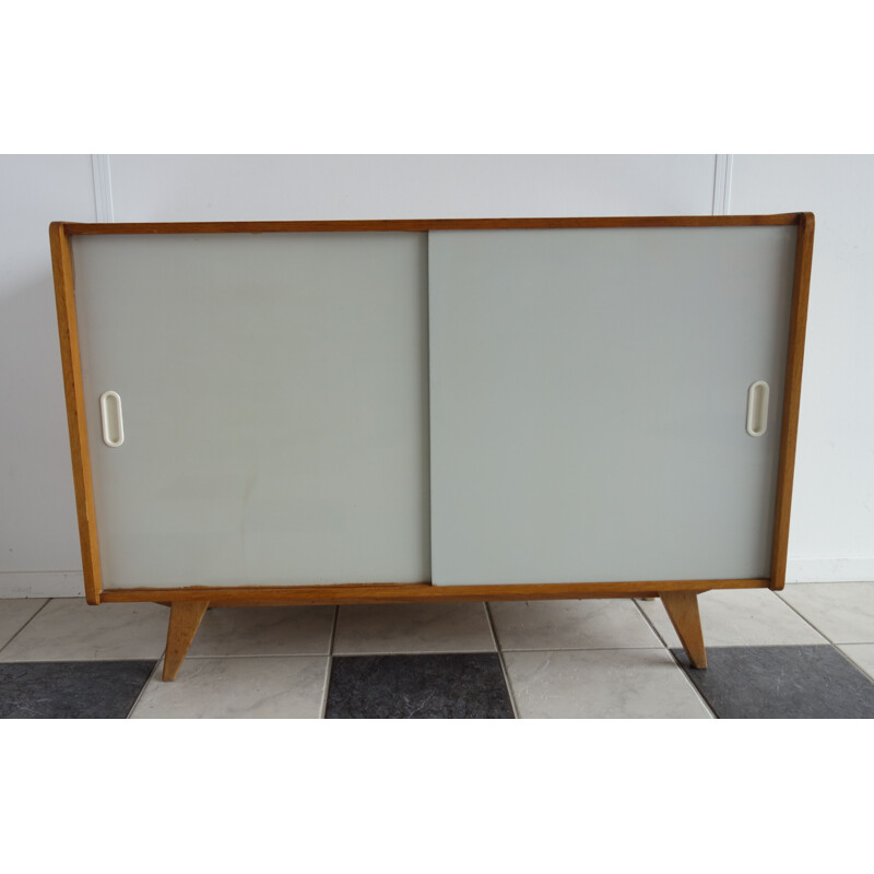 Vintage grey sideboard by Jiri Jiroutek from Interier Praha, 1960s