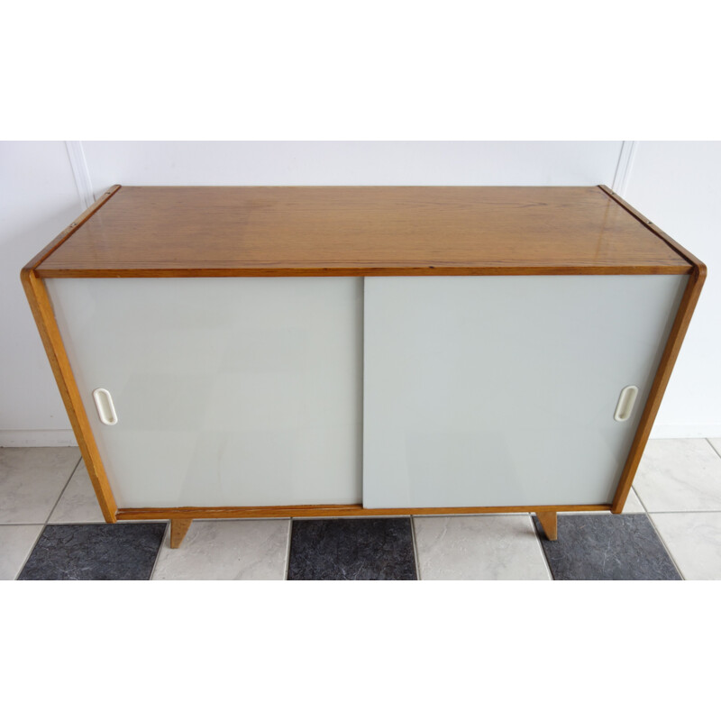 Vintage grey sideboard by Jiri Jiroutek from Interier Praha, 1960s