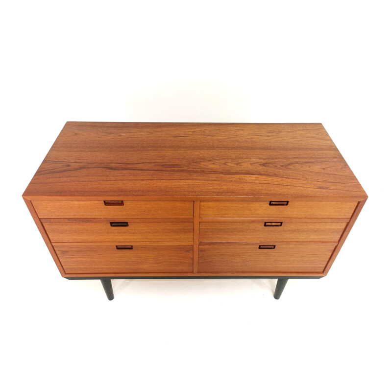 Vintage teak sideboard, Denmark, 1960-70s