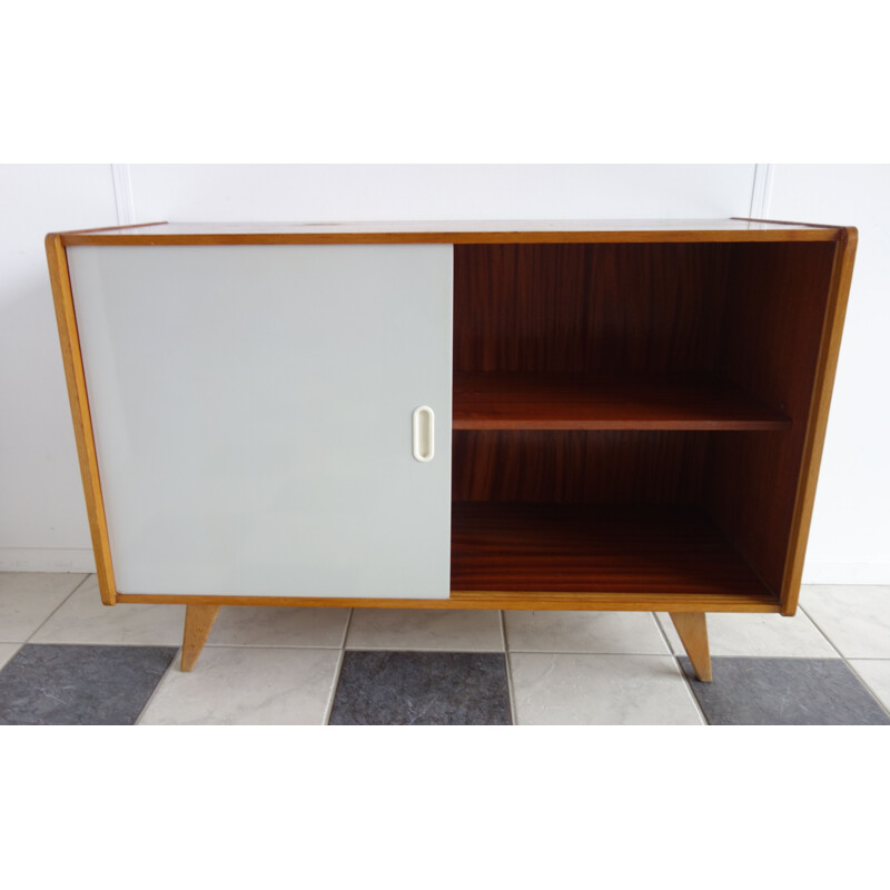 Vintage grey sideboard by Jiri Jiroutek from Interier Praha, 1960s