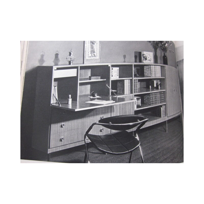 Living room furniture, Marcel GASCOIN - 1950s 