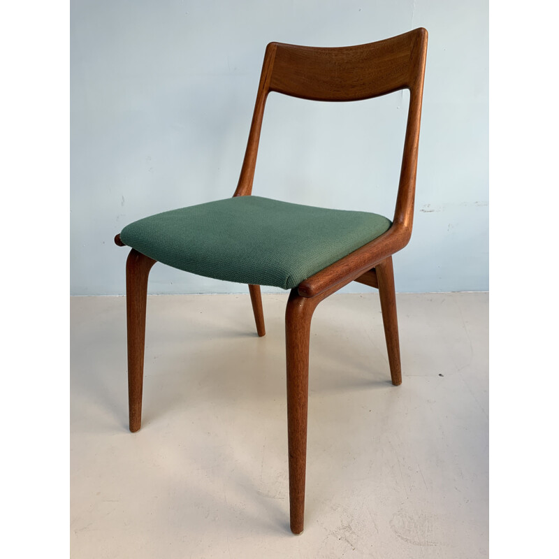 Set of 4 vintage "Boomerang" chairs by Alfred Christensen, 1950s