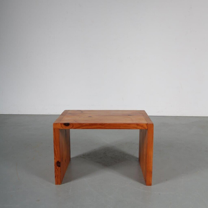 Vintage side table by Ate van Apeldoorn, 1960s