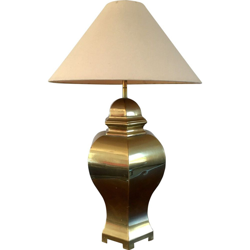 Lampe en laiton vintage 1970