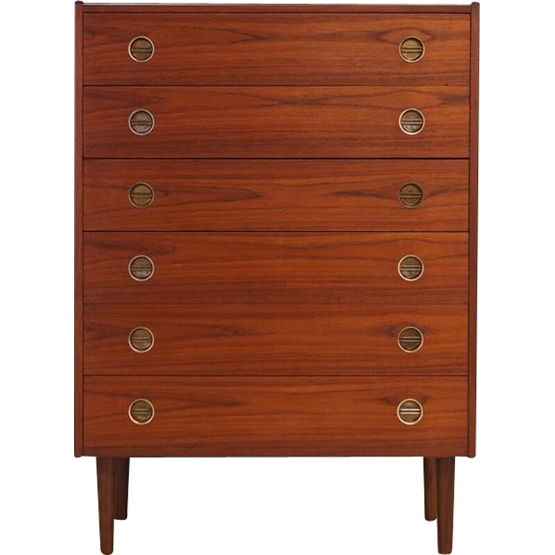 Vintage chest of drawers in teak, 1960-1970