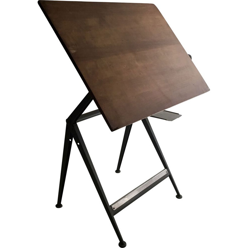 Vintage worktable by Friso Kramer for Ahrend De Cirkel, 1970s