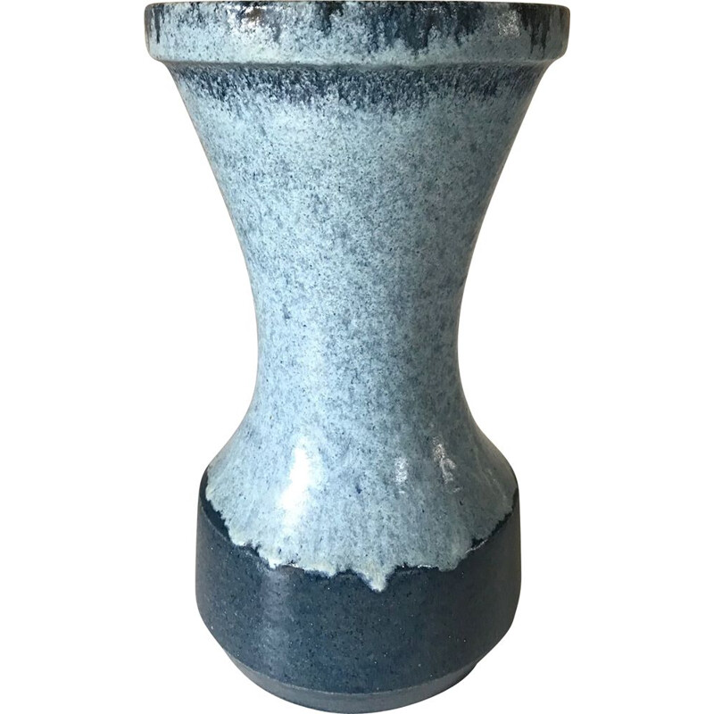 Vintage ceramic vase by Accolay, France 1960