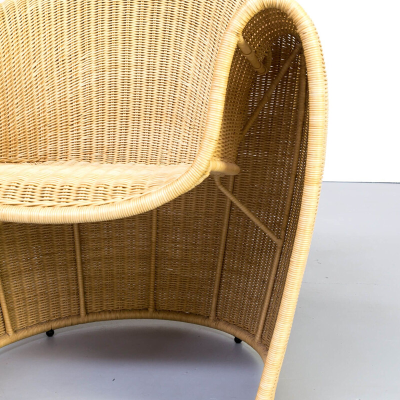Vintage Miki Astori armchair for the Atlantide Collection of Driade, 1990s
