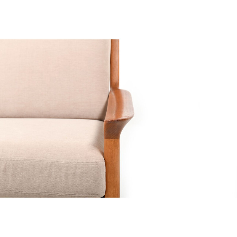Danish Highback 3-Seater Sofa by Jens-Juul Christensen