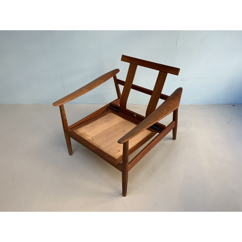 Fauteuil Vintage par Arne Vodder pour la France et son modèle FD 164