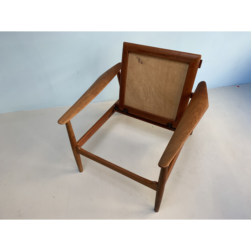 Fauteuil Vintage par Arne Vodder pour la France et son modèle FD 164