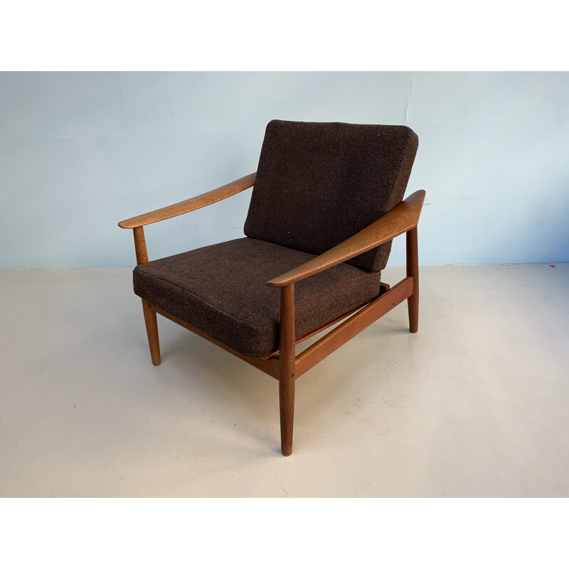 Vintage Armchair by Arne Vodder for France & Son model FD 164