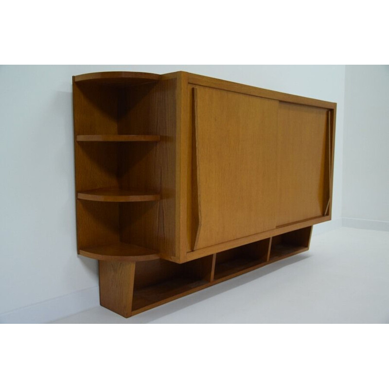 Vintage console library 1950s 