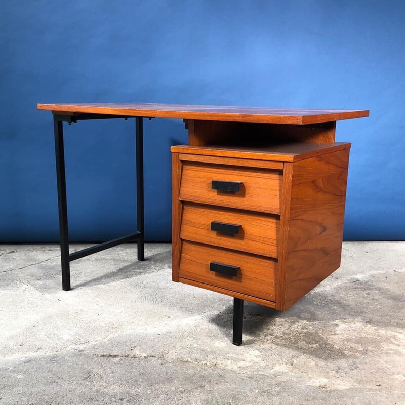 Vintage desk CM172 by Pierre Paulin, 1950