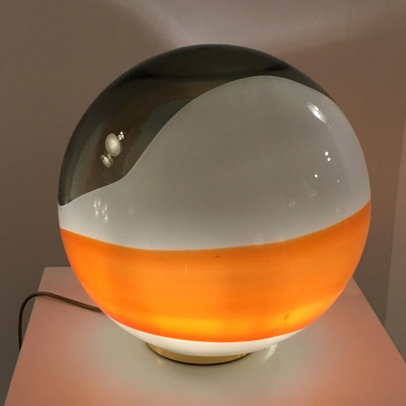 Lampe de table Vintage "Bolla", Angelo BROTTO - années 1980