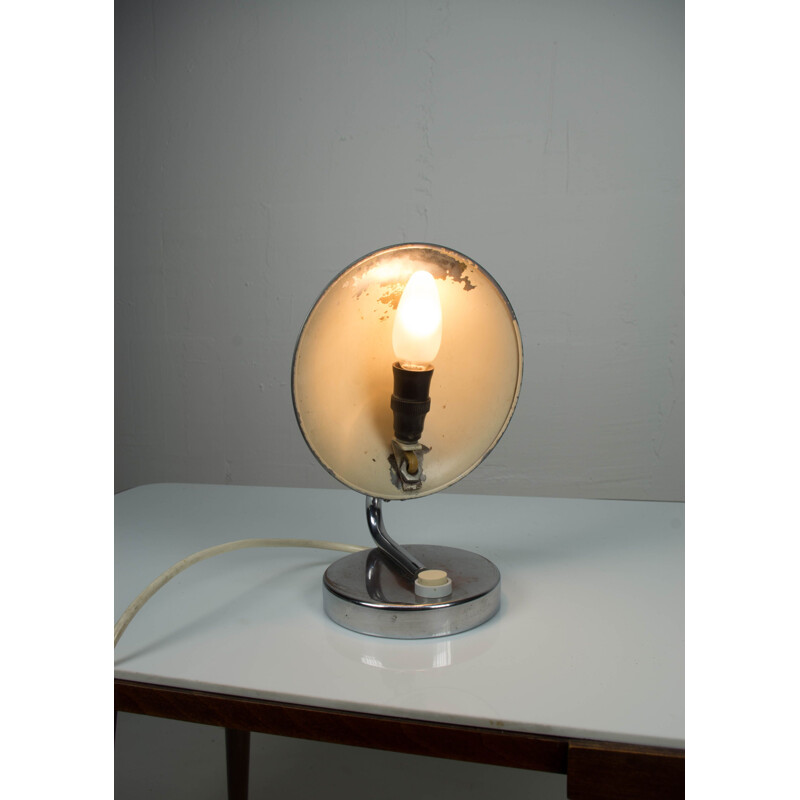 Vintage tafellamp van Josef Hurka voor Napako, 1920